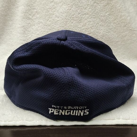 New Era 39THIRTY Pittsburgh Penguins Stretchfit Hat - New - Picture 4 of 8